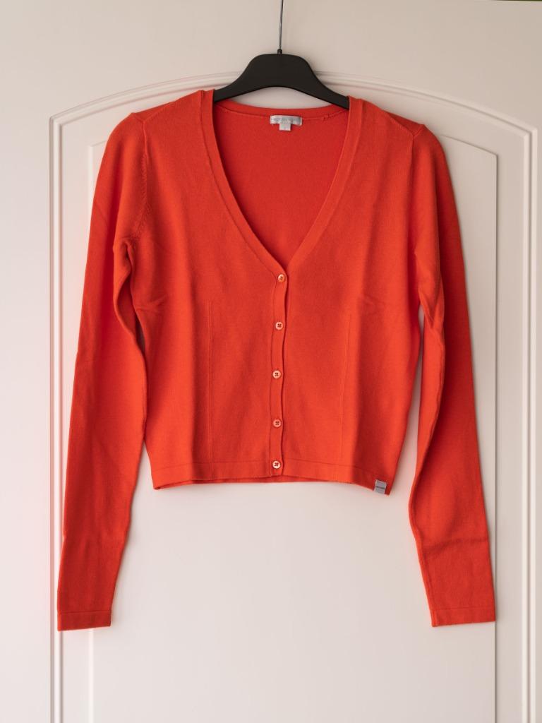 Cardigan, merk Mer du Nord, NIEUW, maat XS, Verzenden, Nieuw, Oranje, Maat 34 (XS) of kleiner