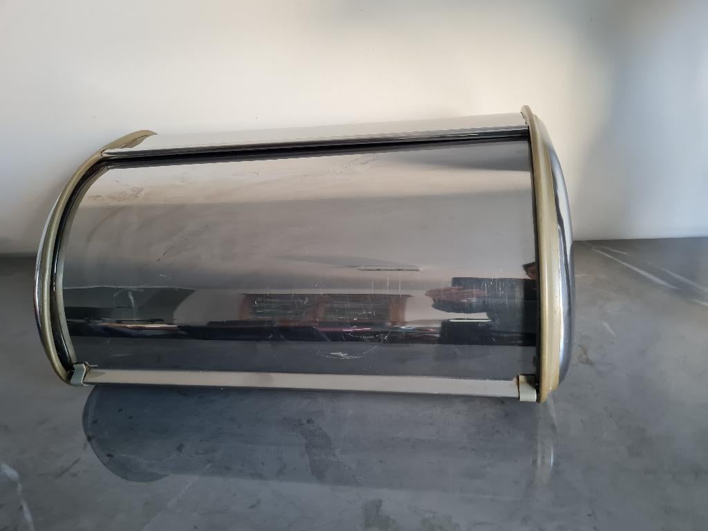 vintage retro broodtrommel - brooddoos blinkend, Verzamelen, Ophalen of Verzenden