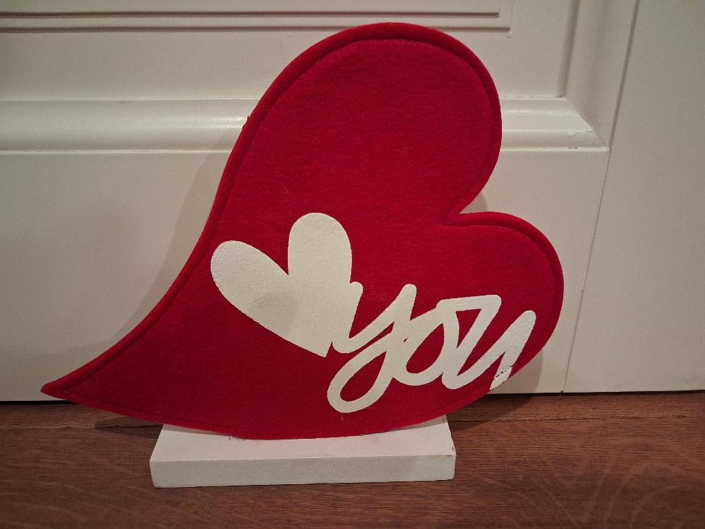 Valentijn hartjes decoratie, Ophalen of Verzenden, Zo goed als nieuw, Versiering