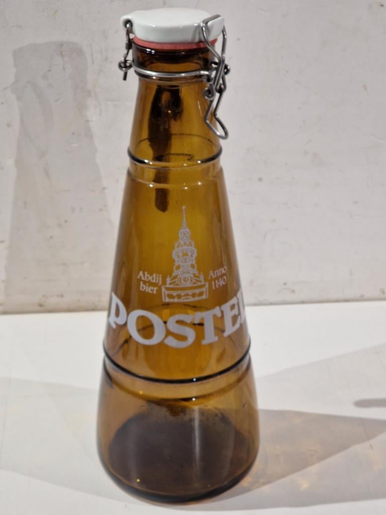 Postel abdij bier , lege decoratieve. fles 200cl, Collections, Enlèvement ou Envoi, Comme neuf