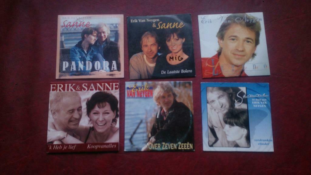Sanne & erik van neygen cd singles, Cd's en Dvd's, Ophalen of Verzenden