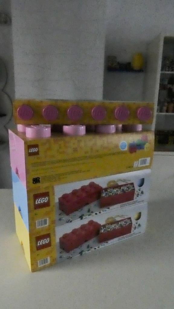 Lego opbergboxen, Kinderen en Baby's, Speelgoed | Duplo en Lego, Ophalen of Verzenden, Zo goed als nieuw, Lego