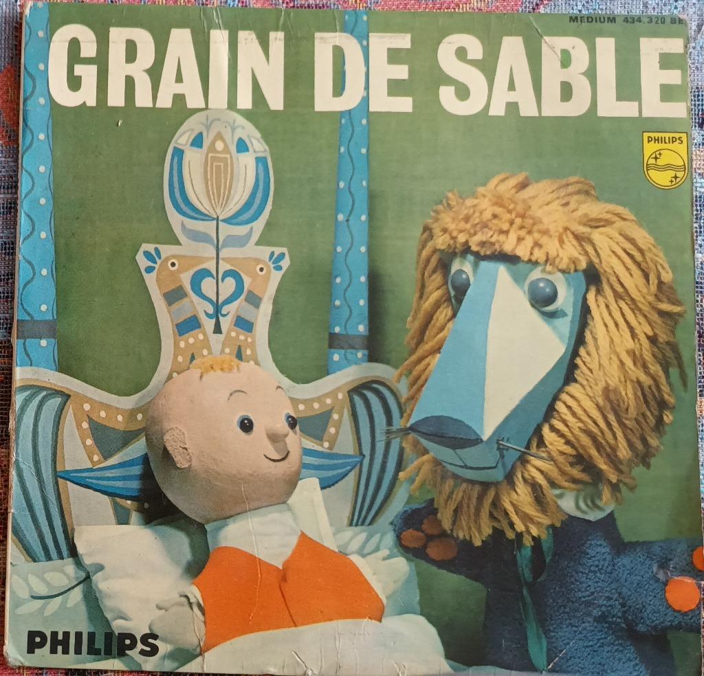 disque vinyl 45 tours Philips  " Grain de sable " bon état, Enlèvement ou Envoi