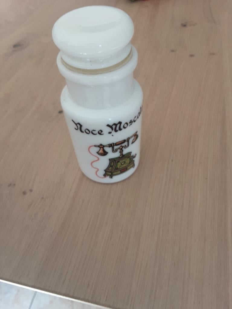 Pot noix muscade, Ophalen, Zo goed als nieuw