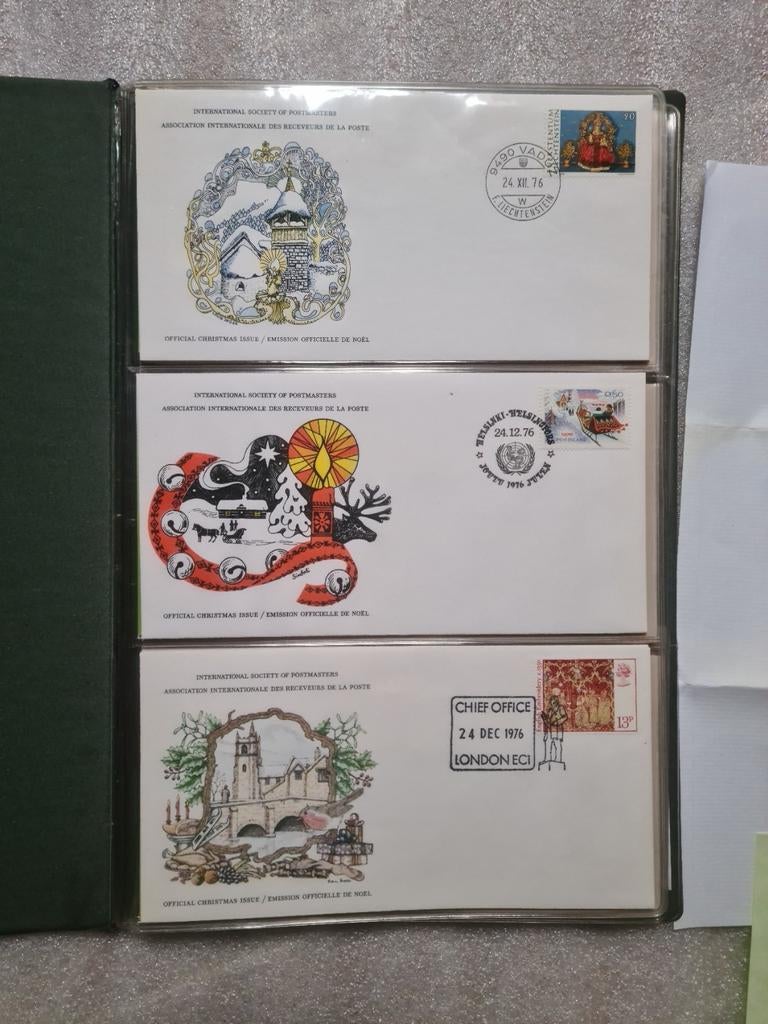 collection timbres Noël 1976, Timbres & Monnaies, Enlèvement ou Envoi