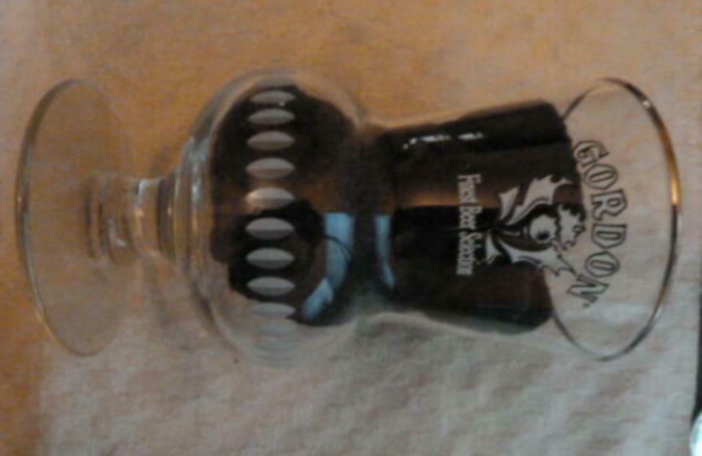 #I bier glas GORDON FINEST BEER SELECTION 33cl, Ophalen of Verzenden, Nieuw, Bierglas
