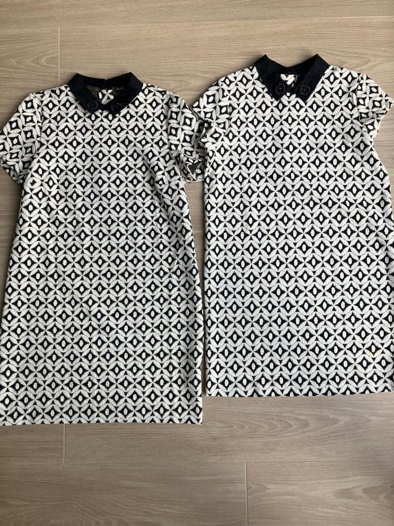 2 matching kleedjes moeder (medium) - dochter (164), JBC, Kinderen en Baby's, Kinderkleding | Maat 164, Meisje, JBC, Ophalen of Verzenden