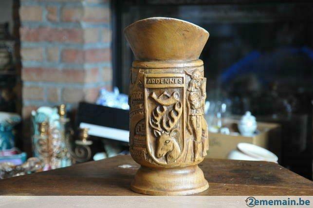 cruche pichet ardenne en resine, Maison & Meubles, Enlèvement ou Envoi, Utilisé