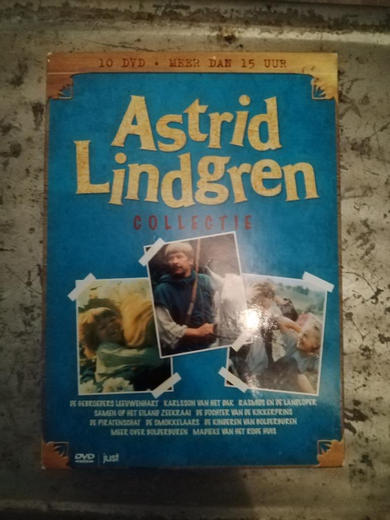 Astrid Lindgren collectie (10 DVDs), Cd's en Dvd's, Alle leeftijden, Verzenden, Avontuur, Film