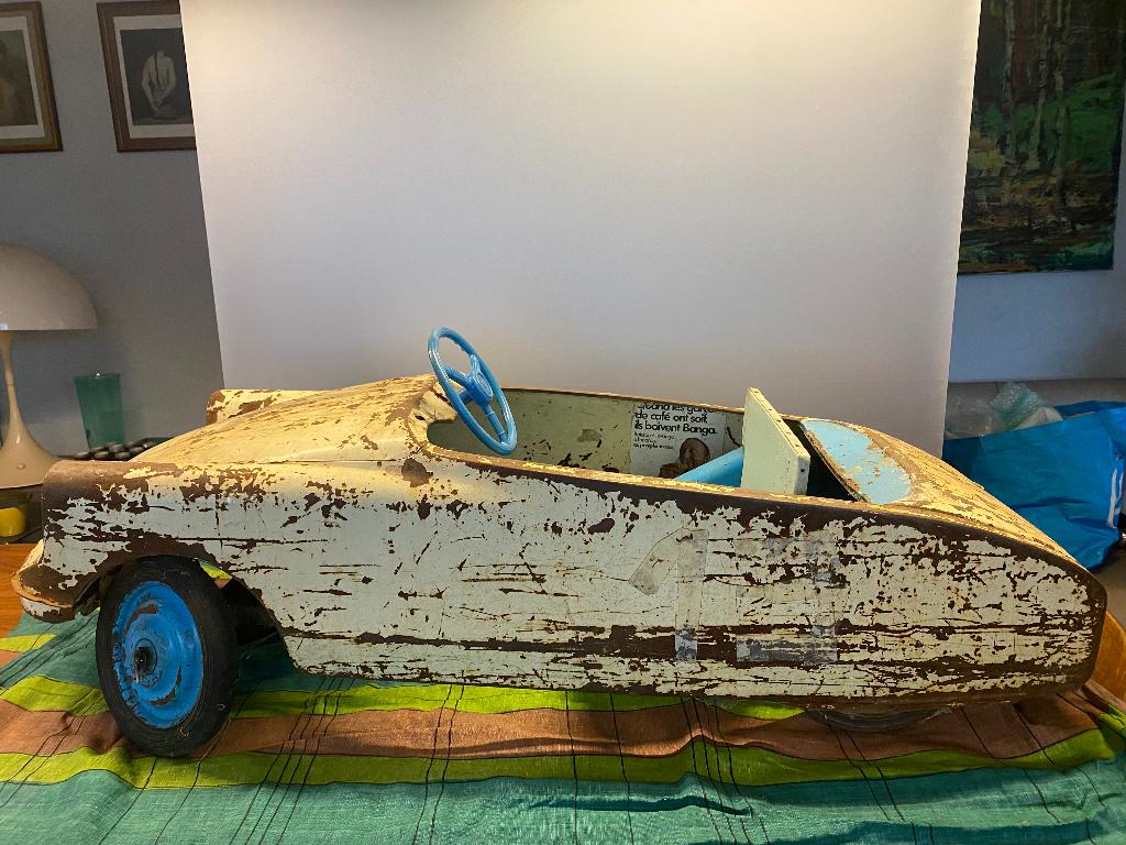 Trapauto DS Citroën, Ophalen