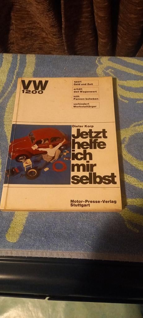 Volkswagen Vw Kever boek manual käfer 1200, Ophalen of Verzenden, Zo goed als nieuw, Volkswagen