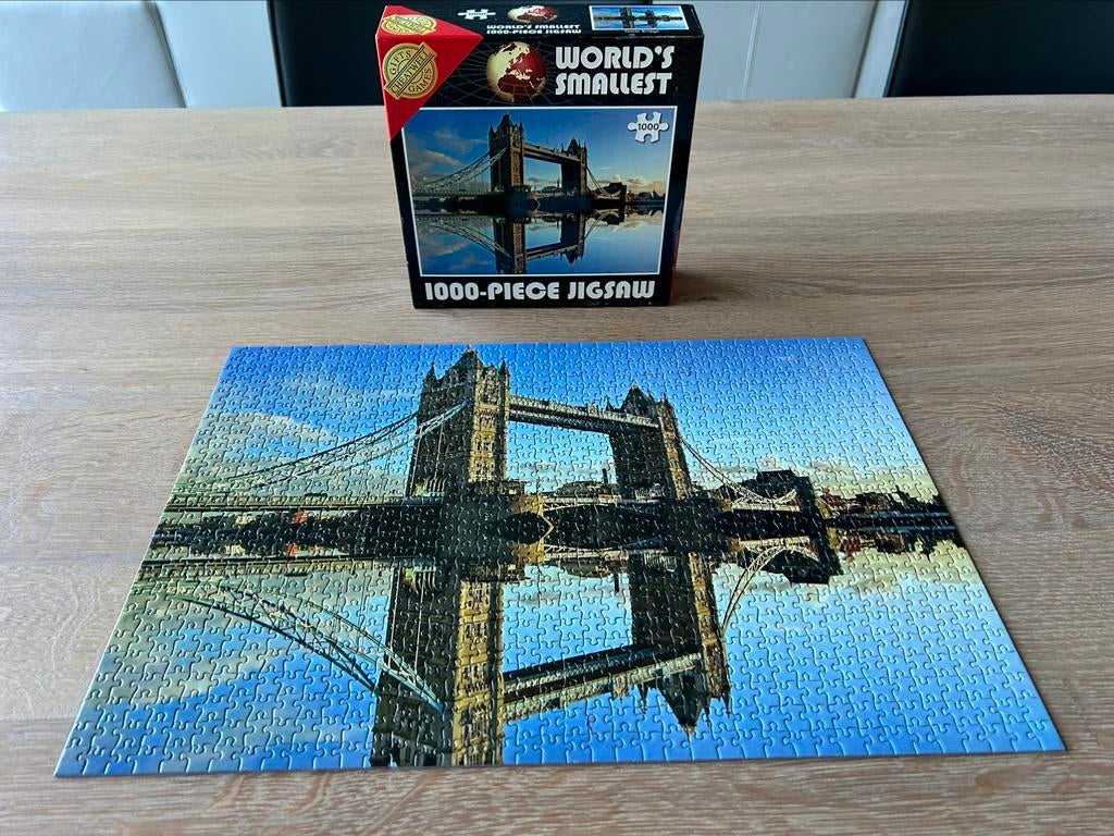 Puzzel 1000 kleine stukjes, Enlèvement ou Envoi, 500 à 1500 pièces, Comme neuf, Puzzle