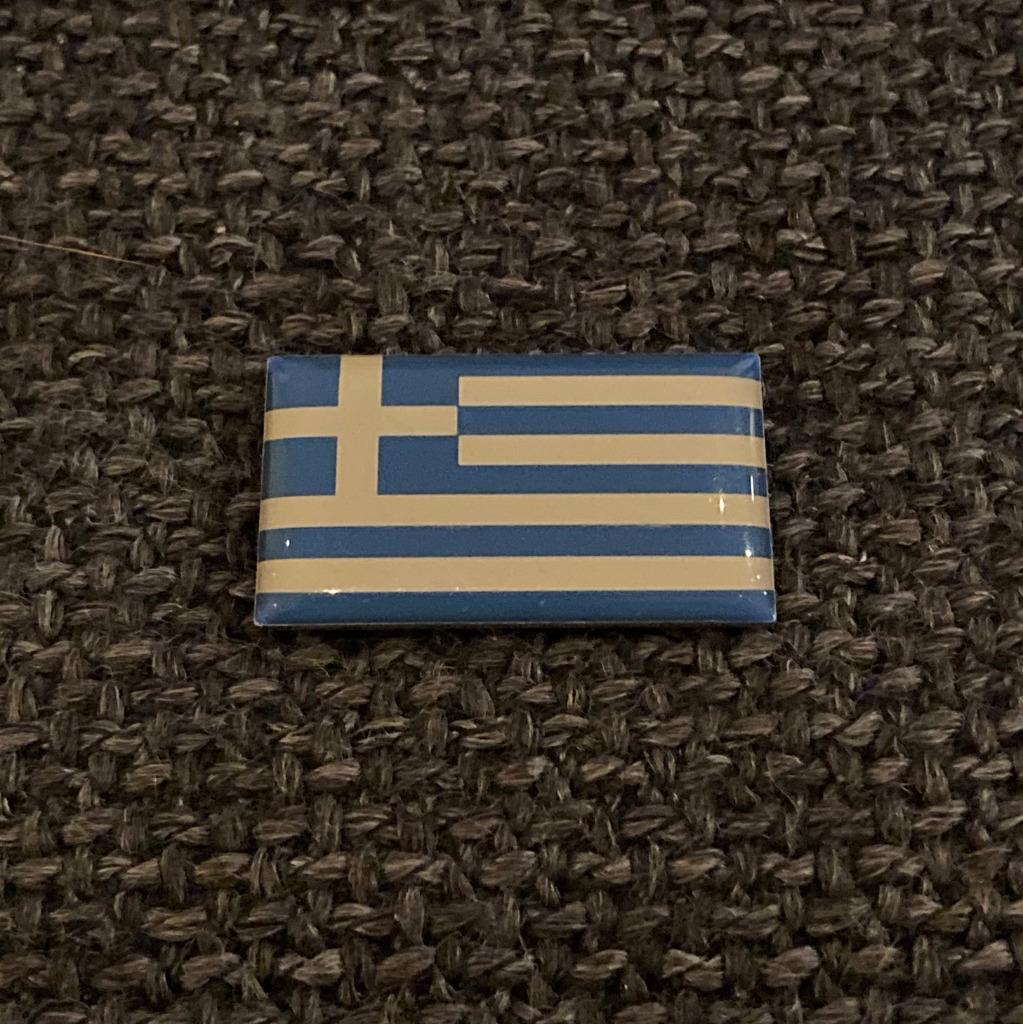 PIN - GRIEKENLAND - GREECE - GRÈCE, Envoi, Utilisé, Ville ou Campagne, Insigne ou Pin's