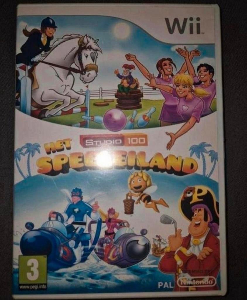 Het speeleiland studio100 wii, Enlèvement ou Envoi, Utilisé