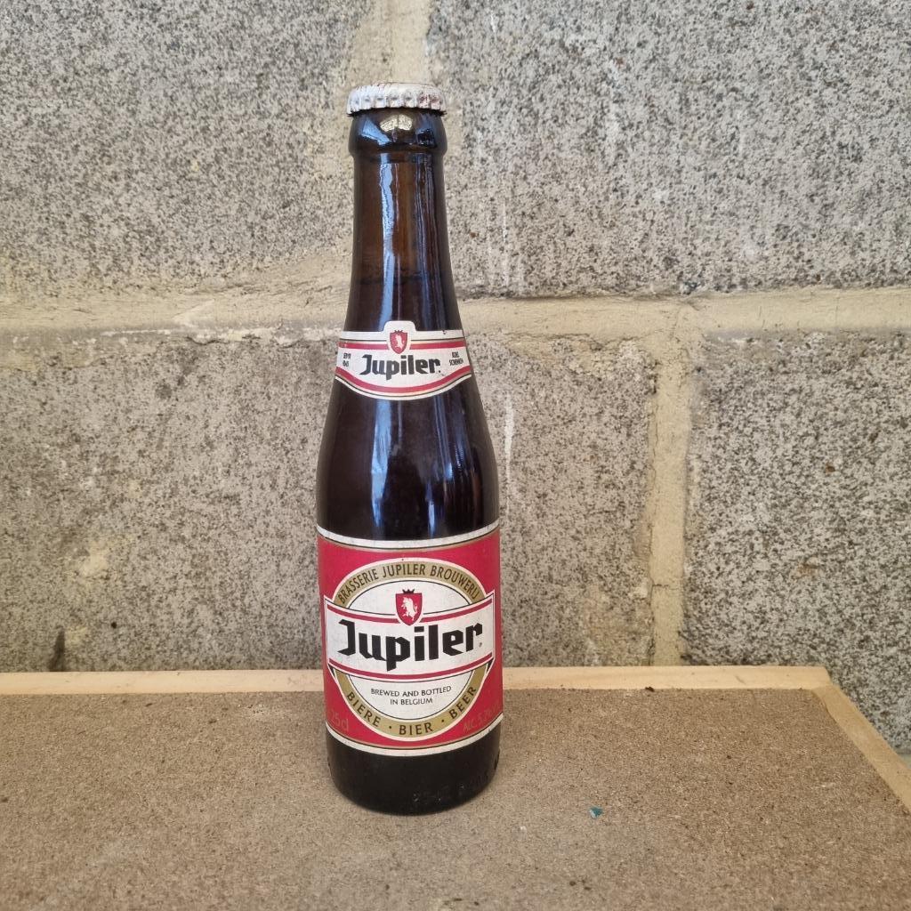 Bouteille de bière Jupiler (modèle 5), Collections, Enlèvement ou Envoi, Utilisé, Bouteille(s), Jupiler