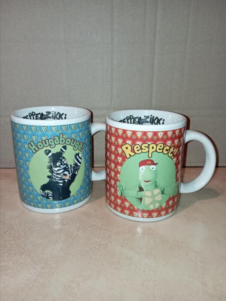 Koffietassen Zeppe & Zikki, Ophalen of Verzenden, Gebruikt, Kop(pen) en/of Schotel(s)