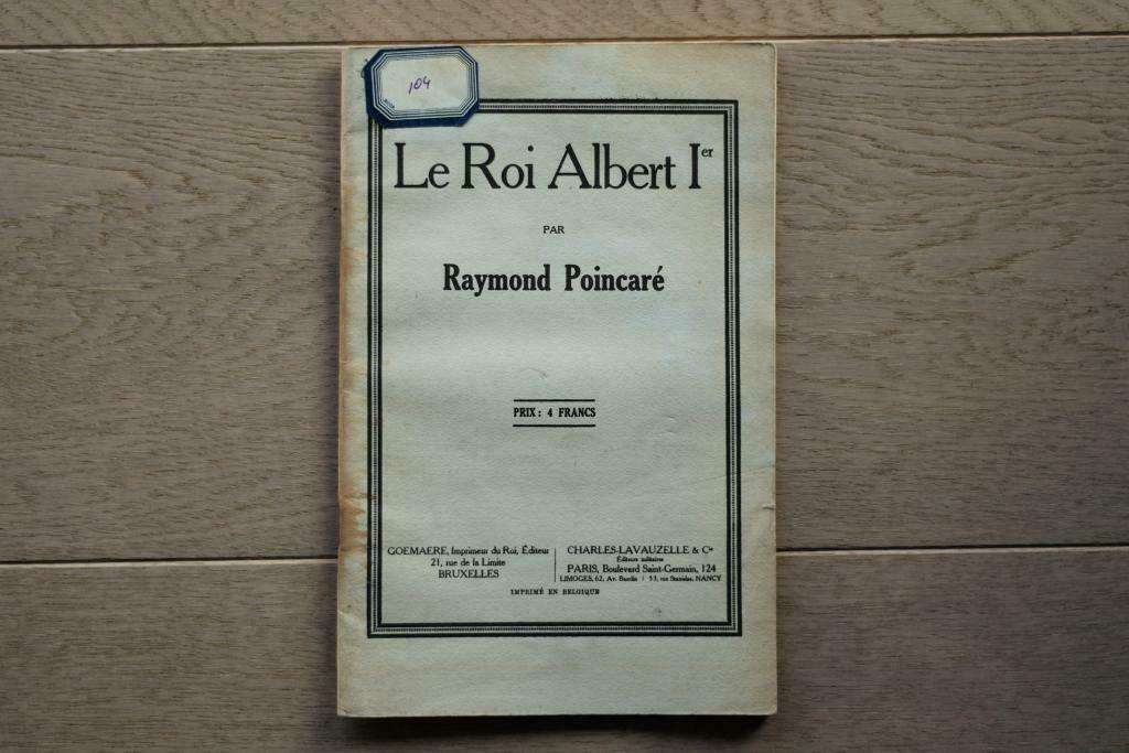 Le Roi Albert 1914 1918 Poincaré, Enlèvement ou Envoi, Avant 1940, Général, Utilisé