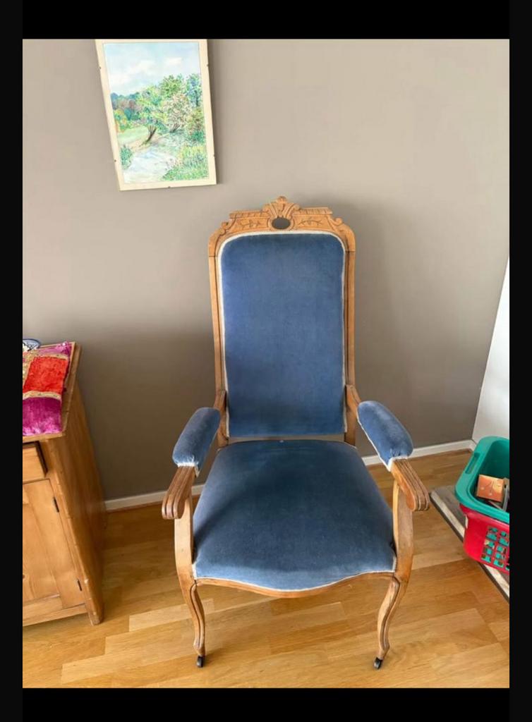 Fauteuil Voltaire, Ophalen