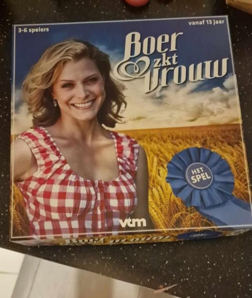 Gezelschapspel Boer zoekt vrouw nieuw, Hobby en Vrije tijd, Ophalen, Nieuw