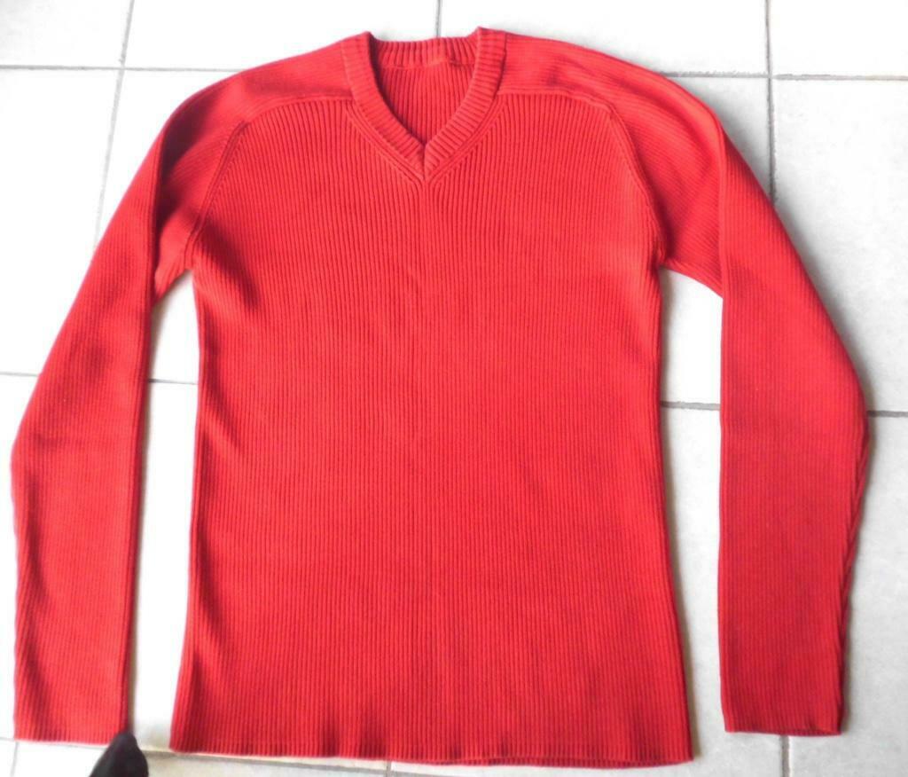 Te koop rode katoen rode heren/damestui, Ophalen, Zo goed als nieuw, M&S, Rood