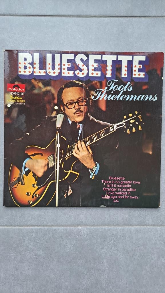 3-toerenplaat „TOOTS THIELEMANS”, Cd's en Dvd's