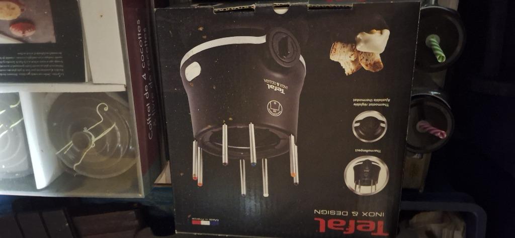 Tefal  Fondue Inox & Design EF2658, Electroménager, Enlèvement, Neuf, Électrique, Service à fondue