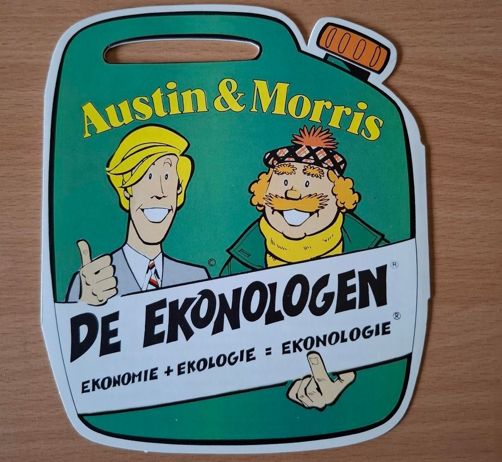 Folder Austin en Morris De Ekonologen, Ophalen of Verzenden, Zo goed als nieuw, Algemeen