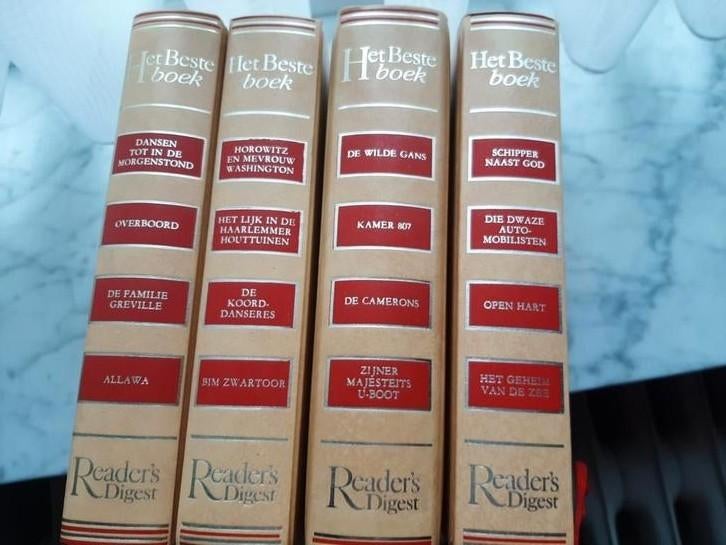 Reader’s Digest – Het Beste Boek (4 delen), Enlèvement ou Envoi, Comme neuf
