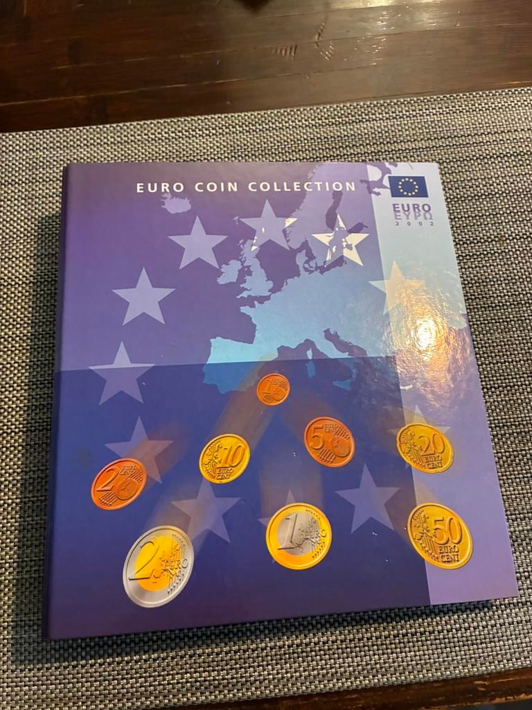 classeur + pochette pour monnaie et billets, Timbres & Monnaies, Enlèvement, Autres pays, Série