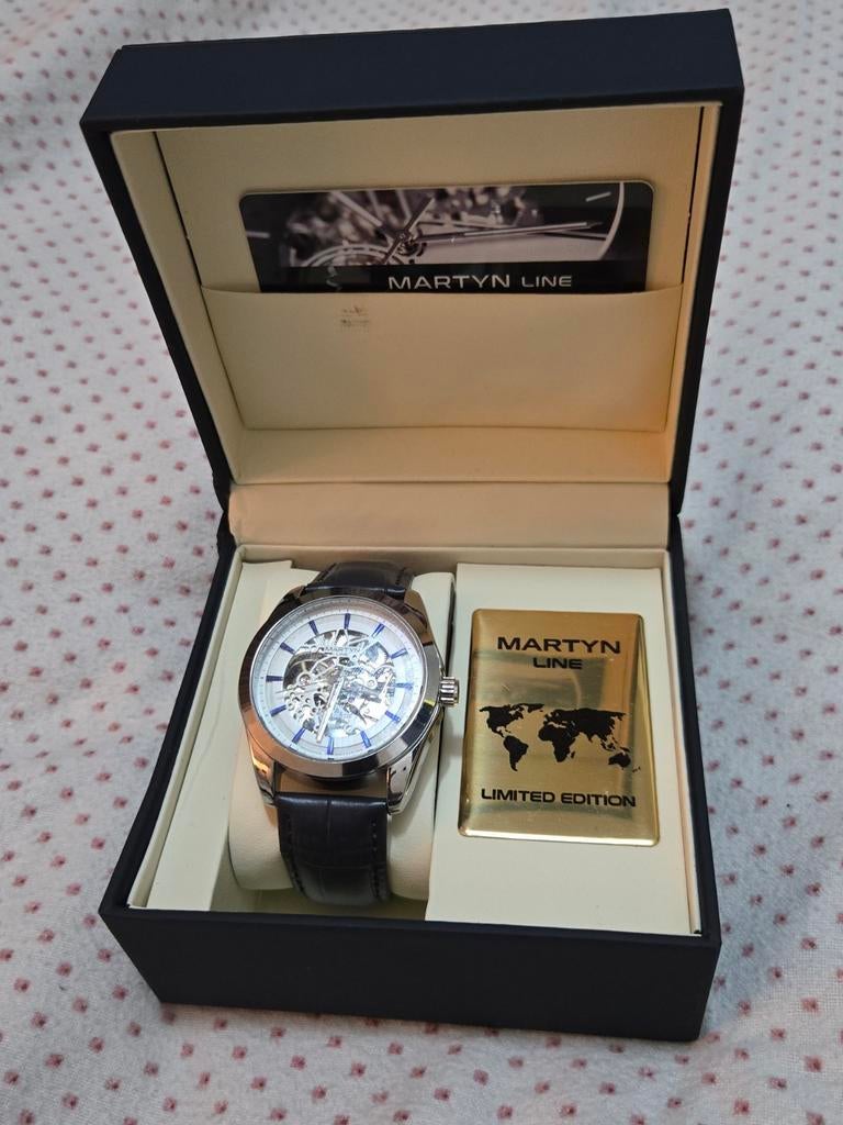 Montre neuve automatique martyn line, Bijoux, Sacs & Beauté, Montres | Hommes, Enlèvement ou Envoi, Neuf, Montre de poche, Autres marques