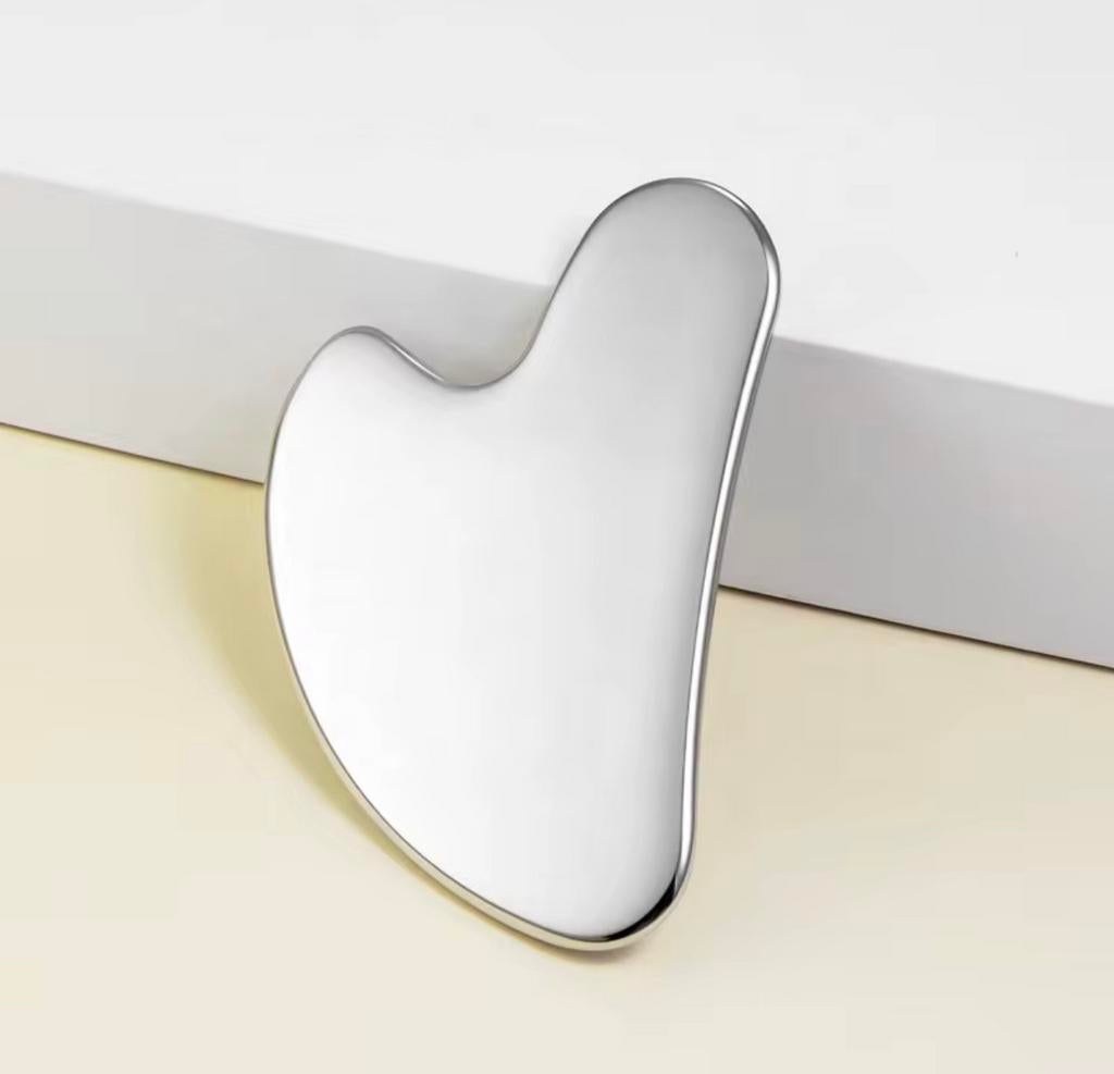 3pcs Gua Sha Scrapers Stainless Steel Facial Massage Tool, Verzenden, Nieuw, Apparaat
