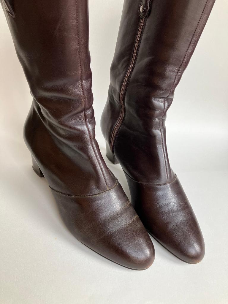 Bottillons Salvatore Ferragamo EU 38,5, Vêtements | Femmes, Salvatore Ferragamo, Brun, Enlèvement, Boots et Botinnes