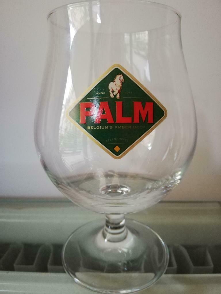 Verres Palm 25cl, Collections, Marques de bière, Comme neuf, Palm, Enlèvement