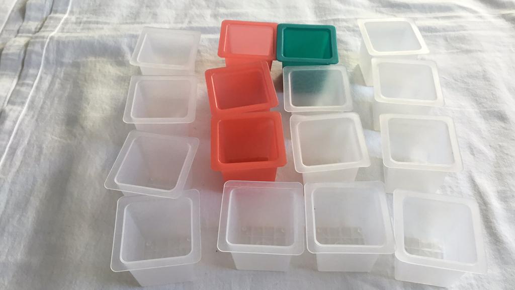 Potjes tupperware, Enlèvement ou Envoi