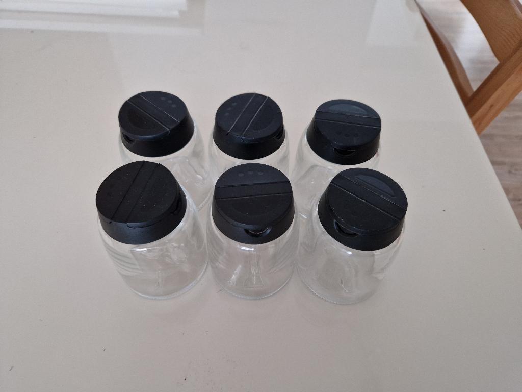 Kruidenpotjes Ikea 6 stuks, Huis en Inrichting, Keuken | Keukenbenodigdheden, Ophalen, Zo goed als nieuw