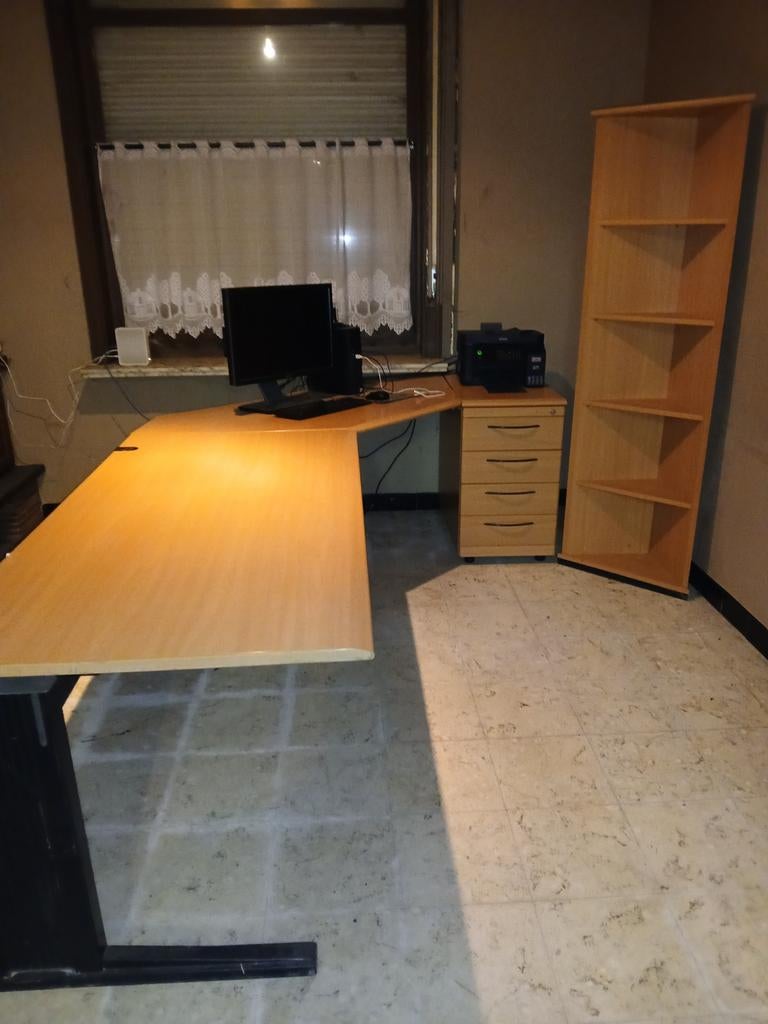 Bureau met hoekkast, Huis en Inrichting, Ophalen