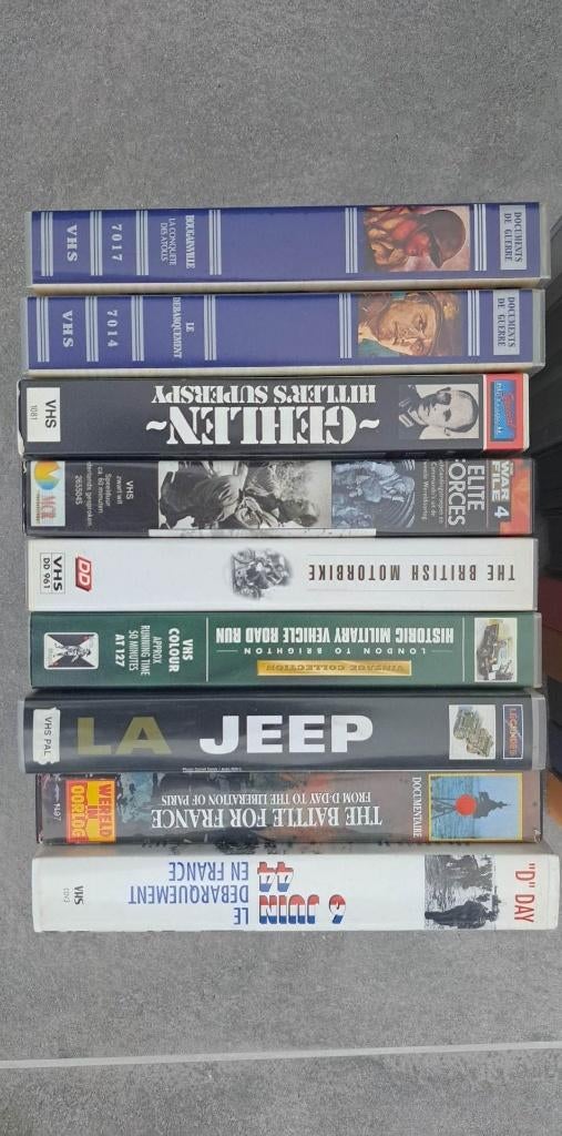 VHS Lot Allerlei 4 (apart verkrijgbaar), Enlèvement ou Envoi, Comme neuf