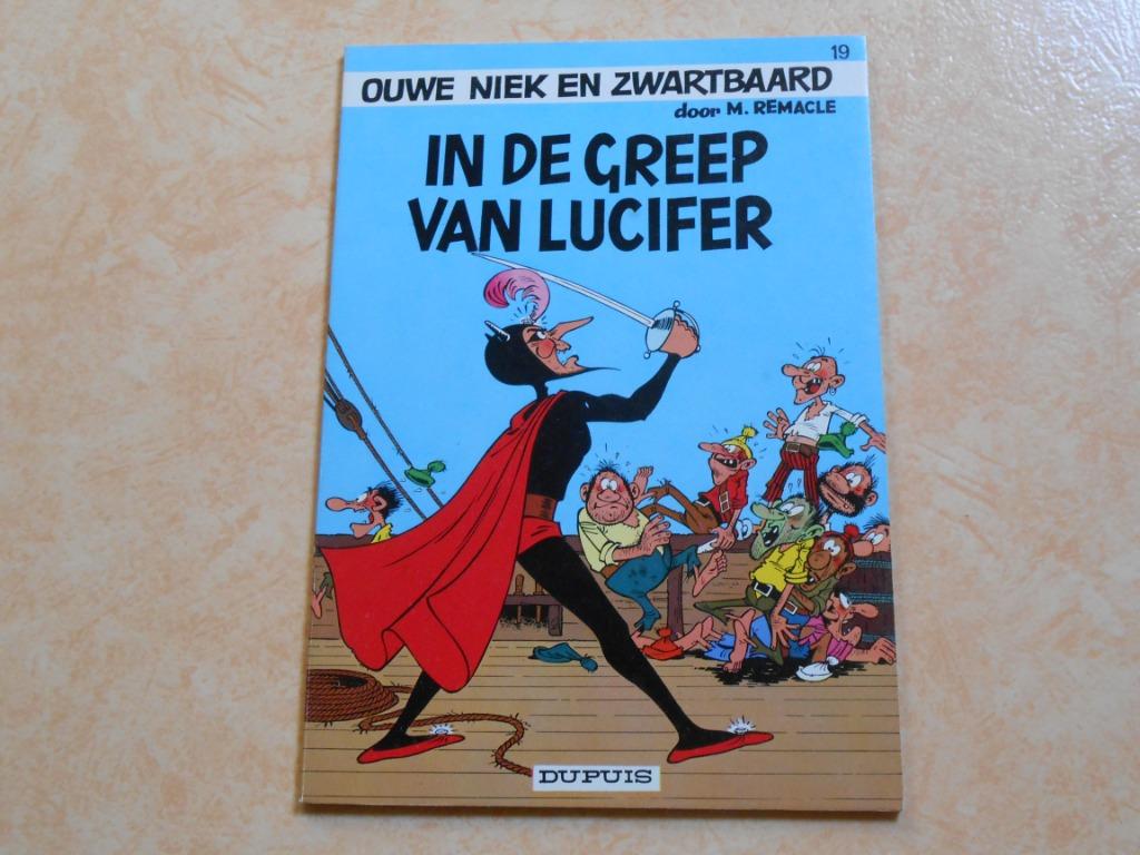 Ouwe Niek en Zwartbaard 19 In de greep van Lucifer 1975 1, Boeken, Eén stripboek, M. Remacle, Nieuw, Ophalen of Verzenden