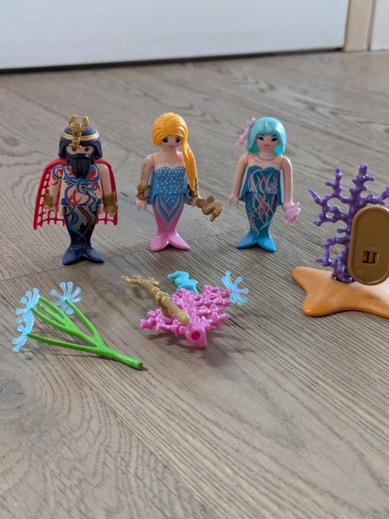 Playmobil zeemeerminnen en deco, Ophalen of Verzenden