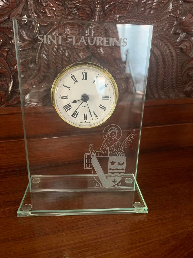 Glazen klokje Sint-Laureins, Ophalen of Verzenden