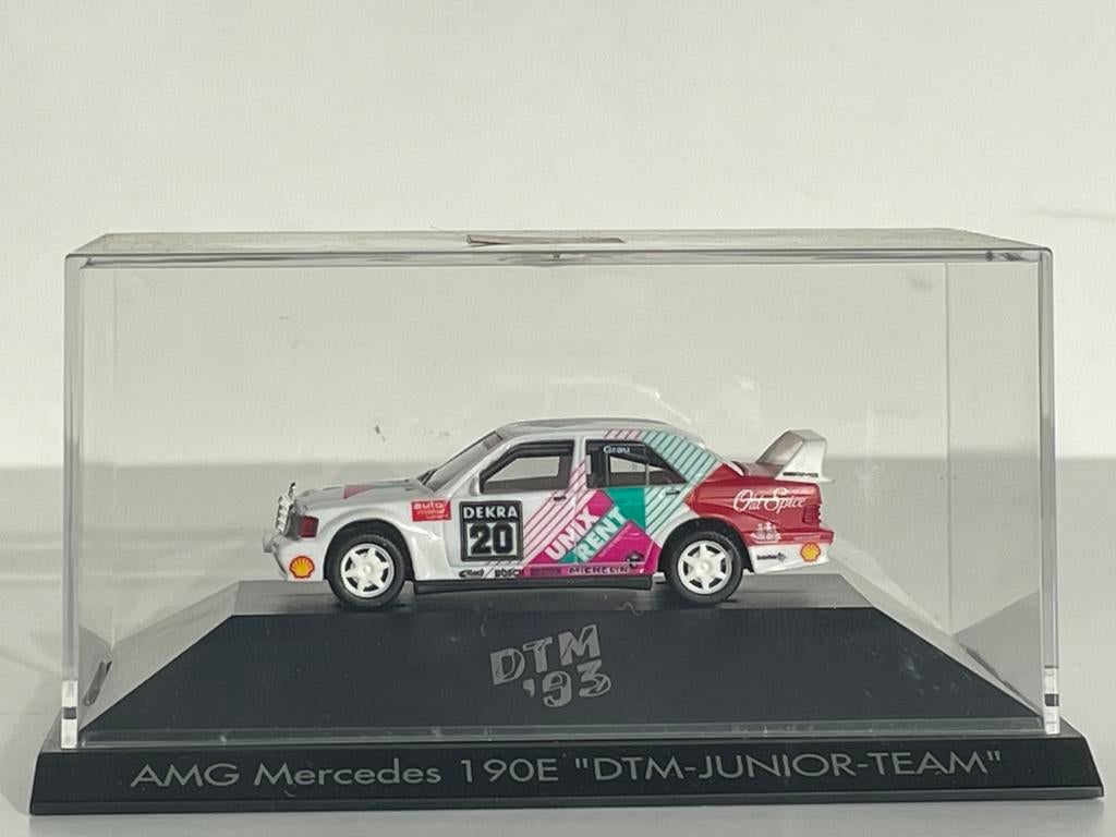 Herpa MB 190E 2.5-16 Evo II startnr.20 PC-box 1:87, Ophalen of Verzenden, Zo goed als nieuw, Auto, Herpa