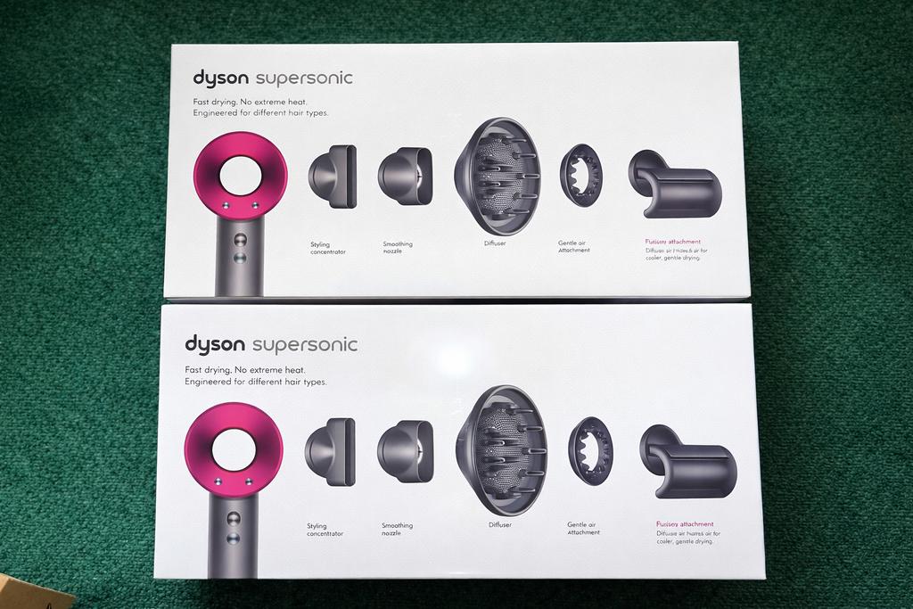 Dyson fohn, Ophalen, Nieuw