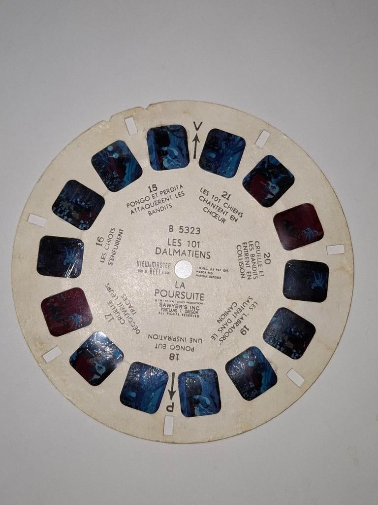 Viewmaster : 101 dalmatiërs, B5232, Verzenden