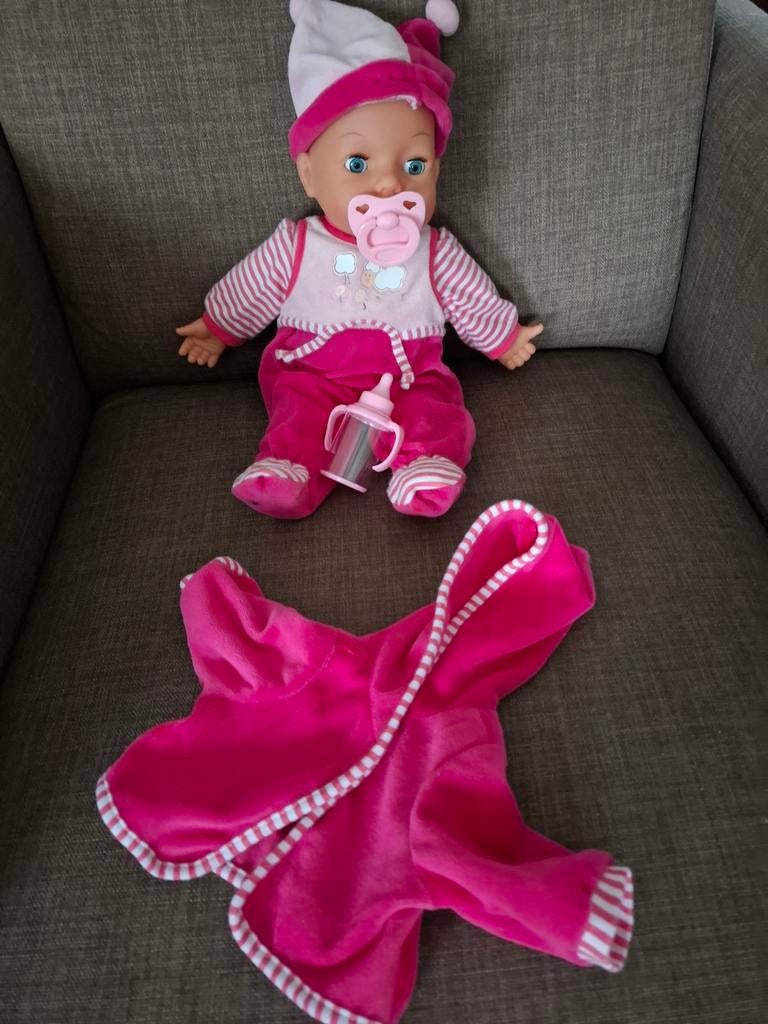 Belle poupée avec poussette, Enlèvement ou Envoi, Comme neuf, Baby Pop