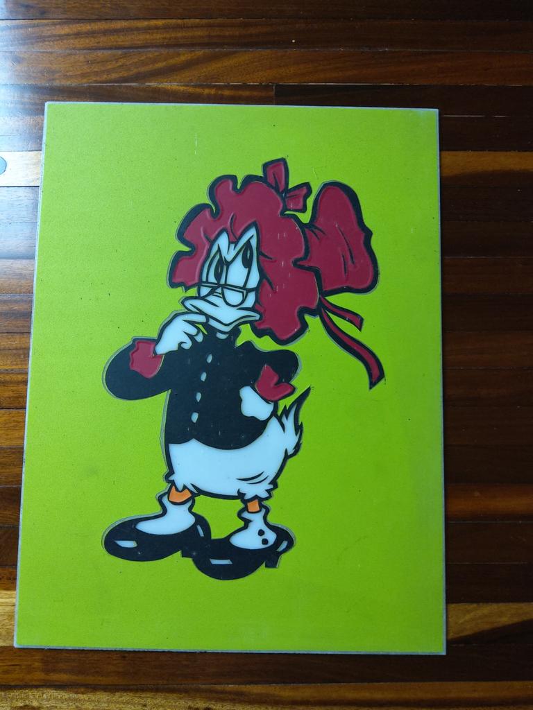 Decoratief paneel uit de productie van Walt Disney uit de ja, Ophalen of Verzenden
