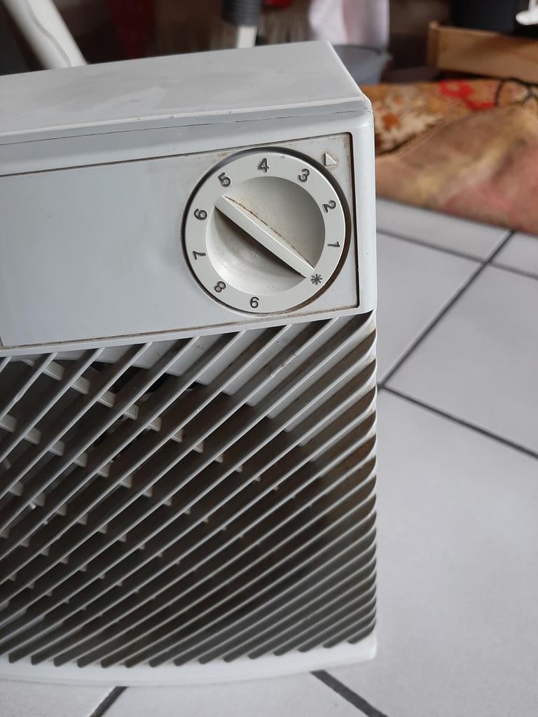 Chauffage par ventilation avec thermostat 2000 watts, Enlèvement, Thermostat