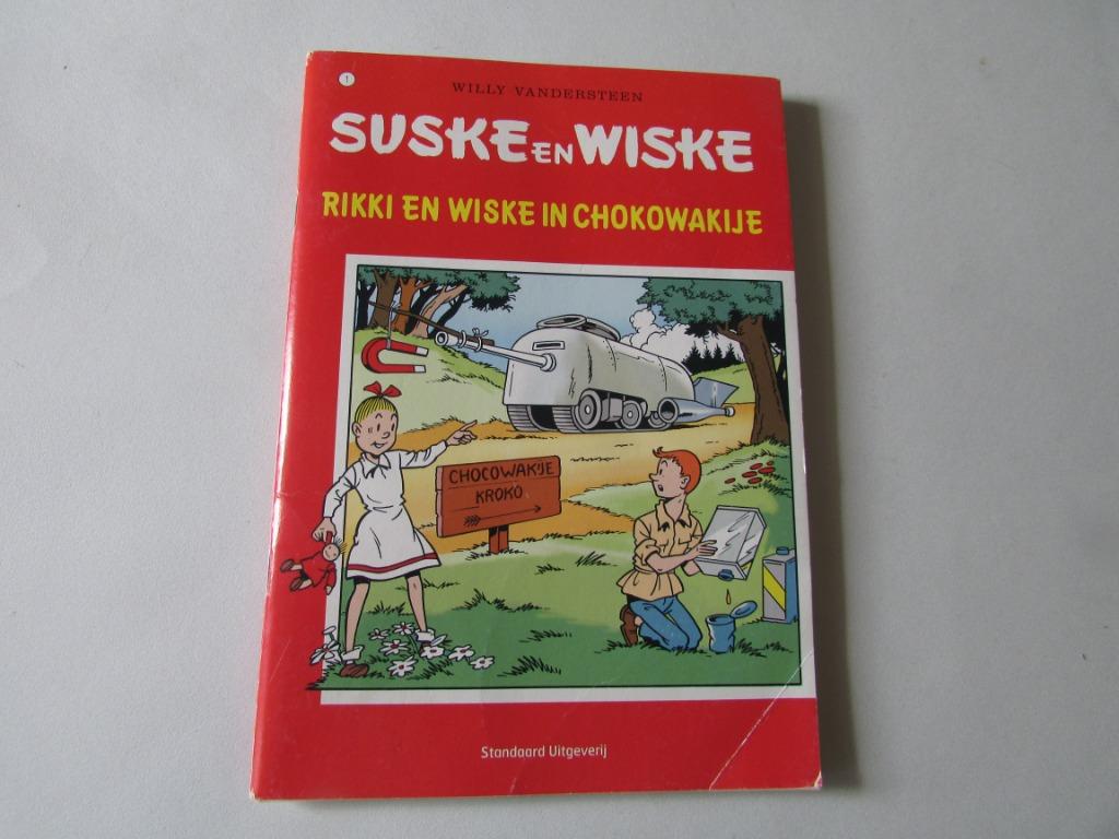 SUSKE EN WISKE, Rikki en Suske in Chokowakije, Enlèvement ou Envoi, Willy Vandersteen, Une BD, Utilisé