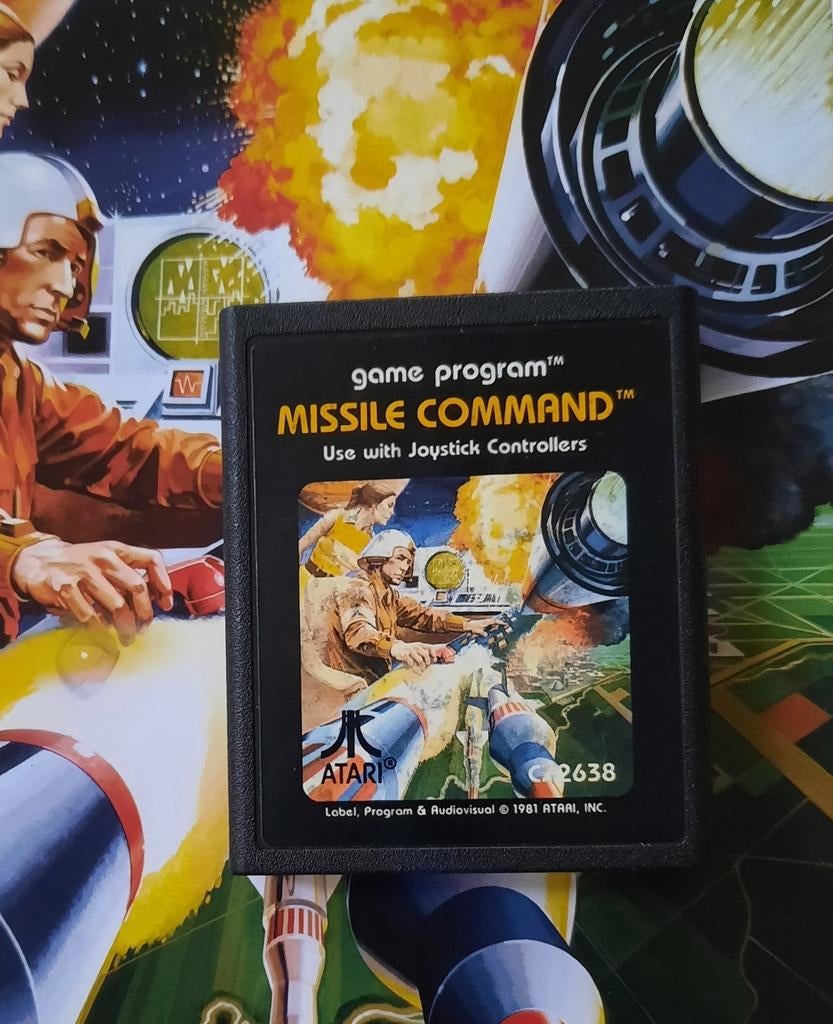 missile command Atari VCS 2600, Enlèvement ou Envoi, Utilisé