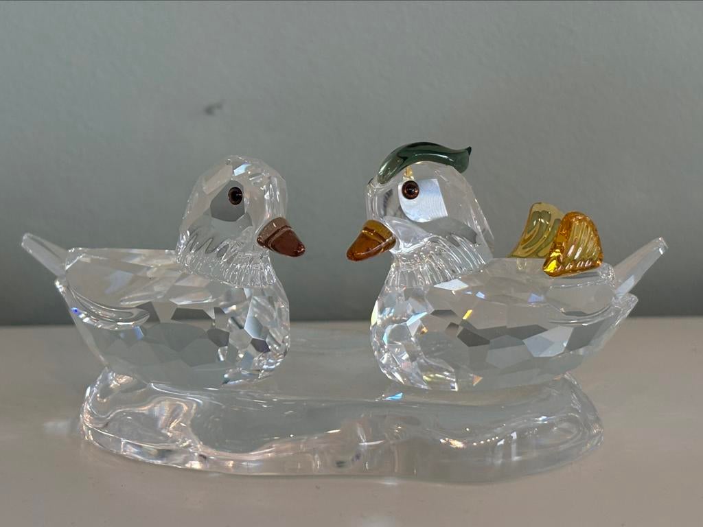 Canards Mandarins Swarovski, Enlèvement ou Envoi, Comme neuf