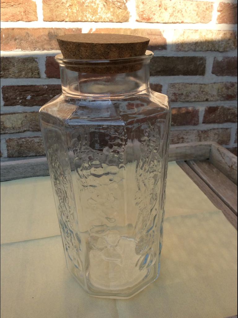 RETRO VOORRAAD POT MET KURKEN STOP IN ZEER GOEDE STAAT, Ophalen of Verzenden, Overige typen
